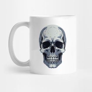 Silver Skull Mug